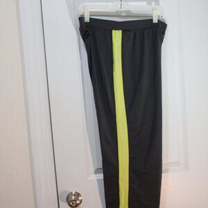 ProSpirit Grey and Lime Green Sweatpants, sz L